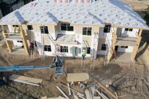 quality roofing in progress